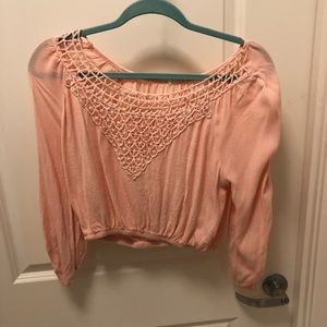 Light Pink Crop top